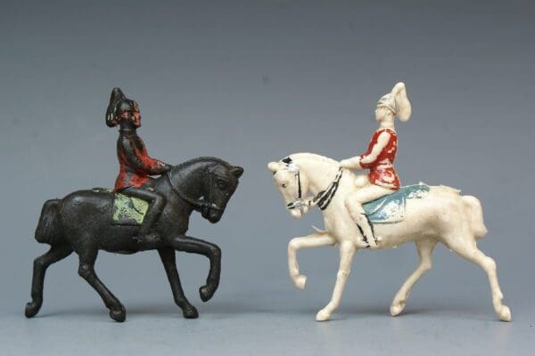 Cherilea 30mm Mounted Lifeguards from Lead Moulds