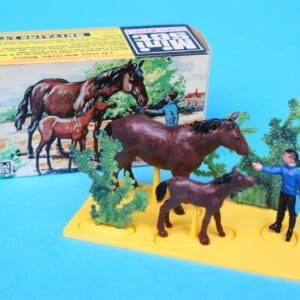 SOLD Britains Mini-Set Boy & Horses - Boxed!