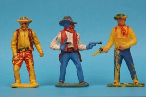SOLD 'Timpo Tim', 'Slim' & Bandit - Lead Moulds