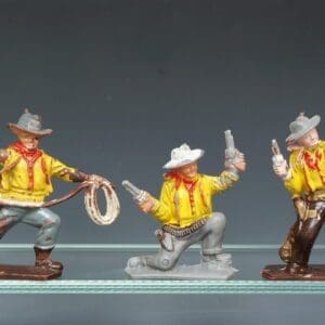 SOLD Lone Star Cowboys with Yellow Shirts