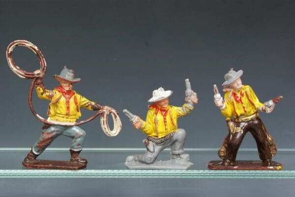 SOLD Lone Star Cowboys with Yellow Shirts