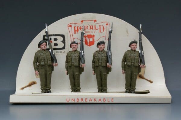 SOLD Herald Khaki Infantry Military Display Card