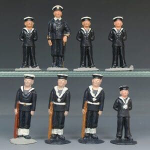 SOLD Gemodels Royal Navy Sailors x 8 Figures