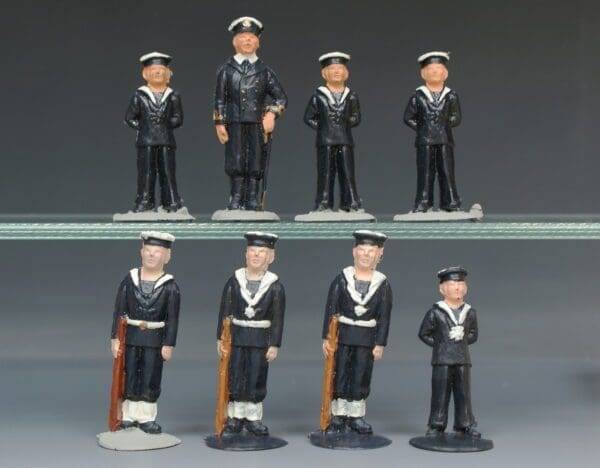 SOLD Gemodels Royal Navy Sailors x 8 Figures