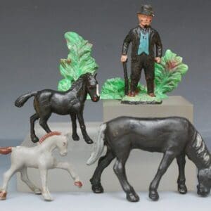 SOLD Speedwell Farm Yard Models Farmer etc