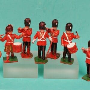 SOLD Lone Star Redcoat Bandsmen - Green Bases