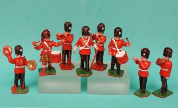 SOLD Lone Star Redcoat Bandsmen - Green Bases