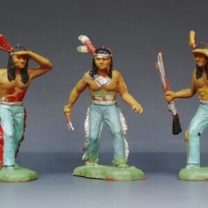 Speedwell Plastic 54mm Indians Marx Copies