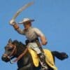 SOLD Timpo ACW Mounted Confederate with Sword