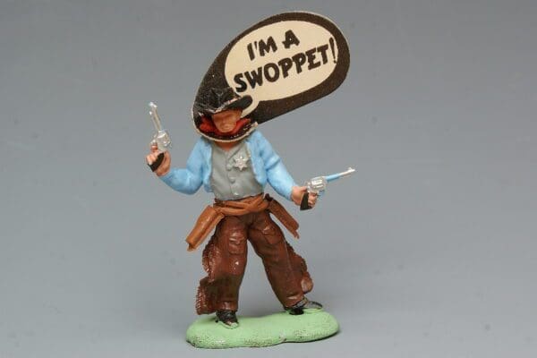 SOLD Herald "I'm A Swoppet!" Cowboy Sheriff