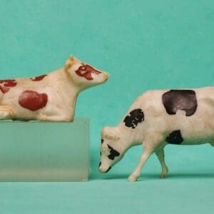 SOLD Trojan Farm Cows - TRANSLUCENT Plastic