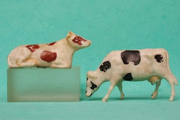SOLD Trojan Farm Cows - TRANSLUCENT Plastic