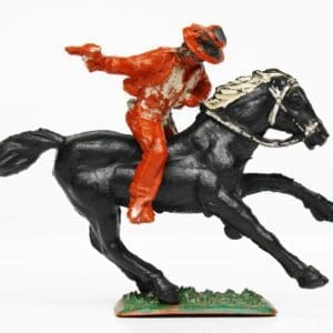 SOLD UNA Mounted Cowboy Masked Bandit (Herald copy)