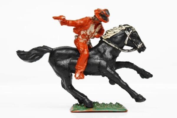 SOLD UNA Mounted Cowboy Masked Bandit (Herald copy)