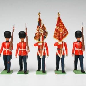 Eyes Right Scots Guards Colour Party