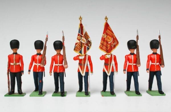 Eyes Right Scots Guards Colour Party