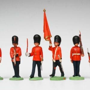Herald Guardsmen Queen's Colour Party - 6 Pieces