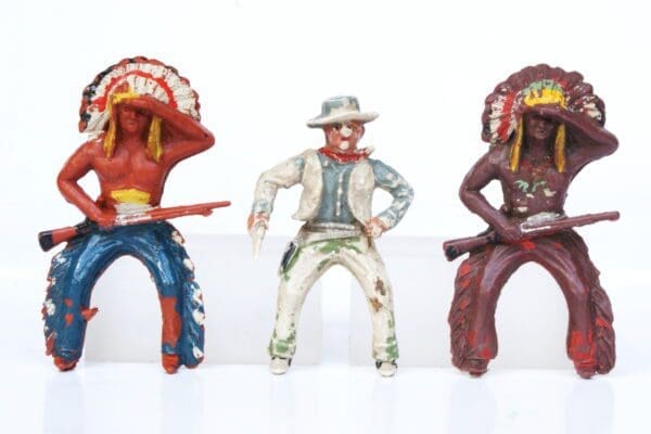 SOLD UNA/VP Mounted Cowboy & Indians (no horses)