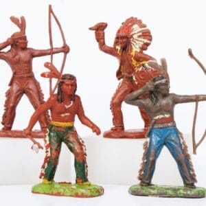 SOLD UNA/VP Larger Indians (Round Hole with Bar)