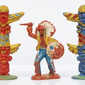 SOLD Speedwell Totem Poles (from Camp-fire sets)