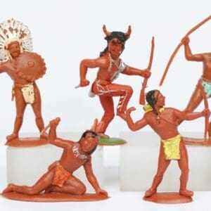 SOLD Gemodels Indians - Set of 5 Poses