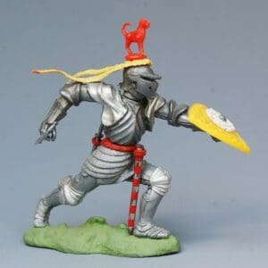 Swoppet C15th Knight Attacking with Sword