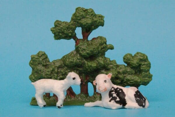SOLD GEM Lamb & Calf from "Little Boy Blue" Set