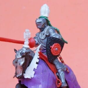 Swoppet C15th Mounted Knight Charging - Near MINT!