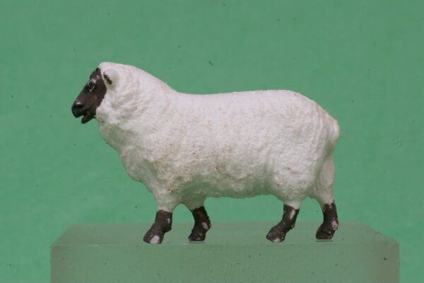 SOLD OUT Britains Lead Mould Sheep Standing - WHITE Variant!