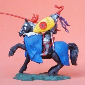 Swoppet C15th Mounted Knight Defending