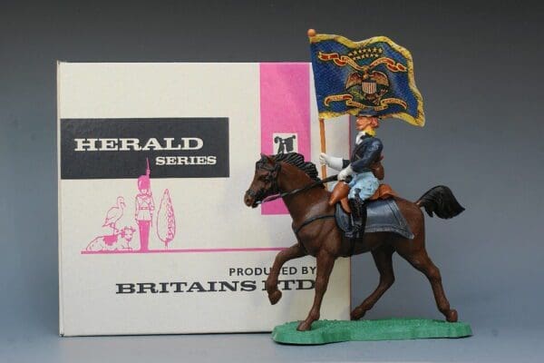 SOLD Britains ACW Federal Standard Bearer - Repro Box