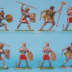SOLD Crescent Roman Gladiators - Group of 8 Figures