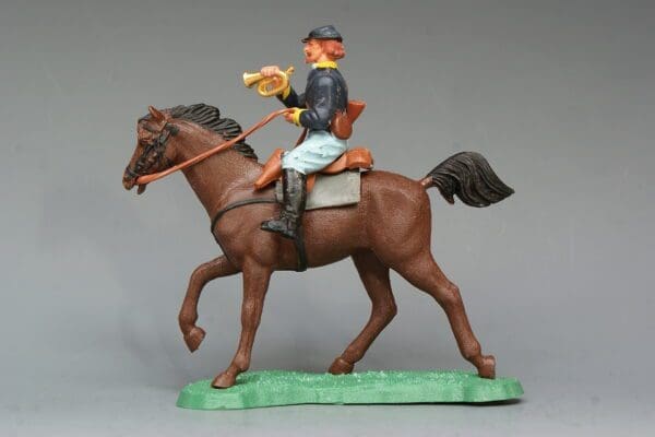 SOLD Eyes Right ACW Federal Cavalry Bugler - Repro Box