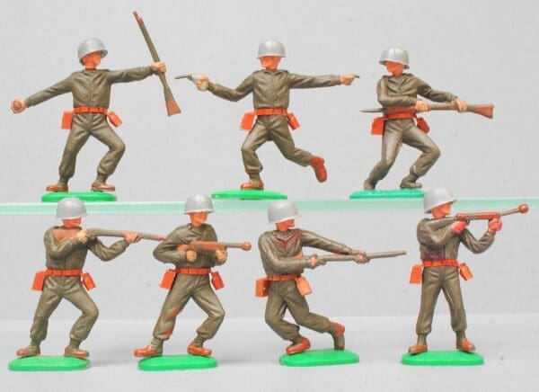 NEW! Timpo 1st Series Khaki Soldiers - Full Set!
