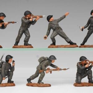 SOLD Herald Enemy Infantry (BROWN Bases) Part-set of 7