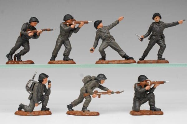 SOLD Herald Enemy Infantry (BROWN Bases) Part-set of 7