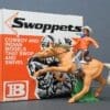 Swoppet Mounted Cowboy Knife-fighter - PALOMINO