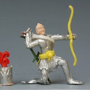 SOLD Cherilea 1st Series 'Swoppet' Knight with Longbow