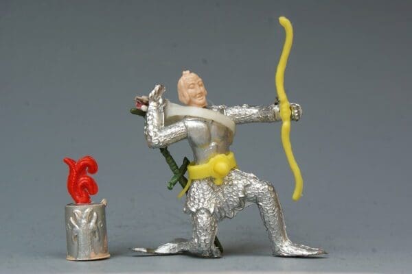 SOLD Cherilea 1st Series 'Swoppet' Knight with Longbow