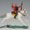 SOLD Swoppet Mounted Wounded Cowboy - with Tag!