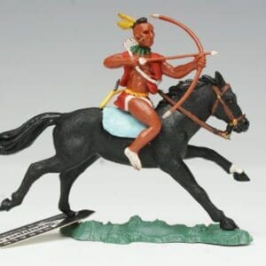 SOLD Swoppet Indian Brave Firing Bow & Arrow - with Tag!