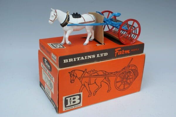 SOLD Britains Horse Drawn Farm Rake - VNMB!