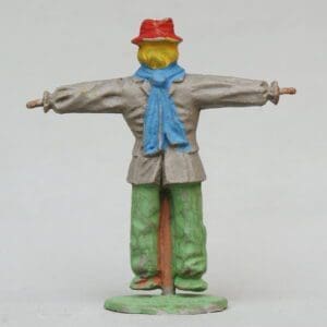 SOLD Timpo Farm Scarecrow - BLUE Scarf