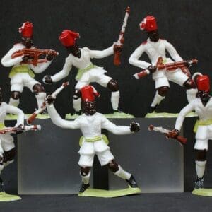 SOLD Cherilea 60mm Kings African Rifles (Full Set of 6)