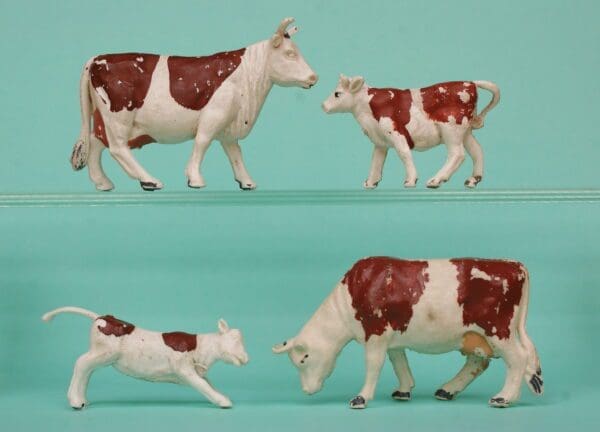SOLD Timpo Cows & Calves - Brown Ayrshire Markings