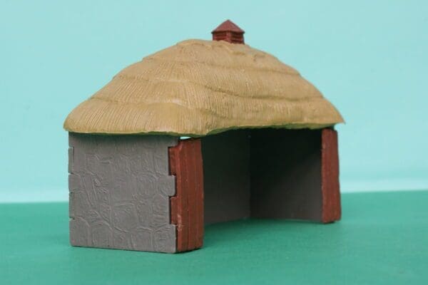 SOLD Gemodels Clip-together Thatched Barn - RARE