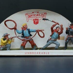 SOLD Herald Zang Cowboy Display Card