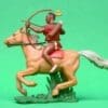 Swoppet Mounted Indian Brave with Bow & Arrow (Sussex) - Image 4
