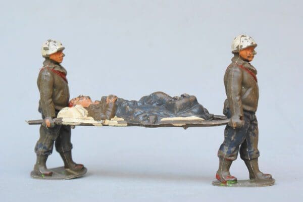SOLD Timpo US Infantry Stretcher Party 3-Piece Set