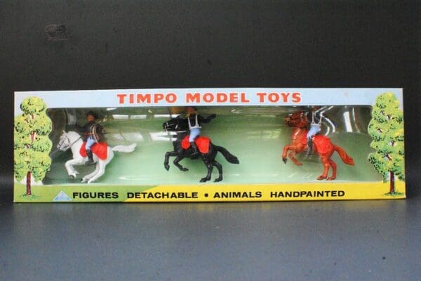SOLD Timpo 7th US Cavalry Transitional Box Set